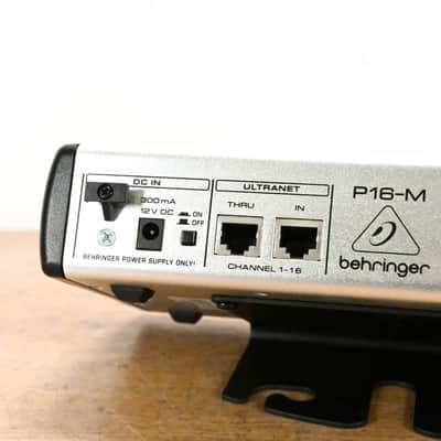 Behringer Powerplay P16-M 16-Channel Digital Personal Mixer CG012P8 image 7