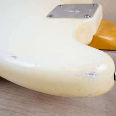Fender Musicmaster II 1965 Olympic White All Original Vintage Offset w/ OHSC image 12
