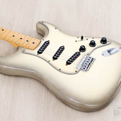1980 Fender Stratocaster Hardtail Vintage Guitar Antigua, Near-Mint w/ Case image 10