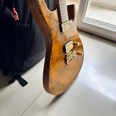Kiesel DC600X 2023 - Vintage Yellow w/ *INSANE* Mastergrade Flame Maple Top and Fingerboard image 20
