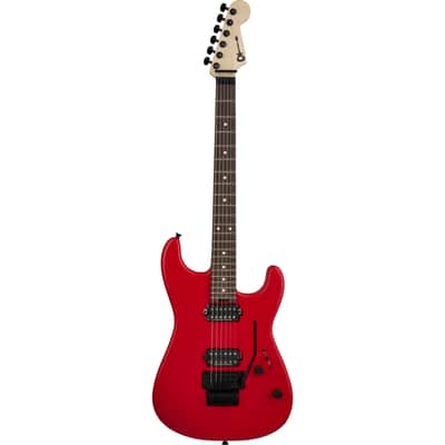 Charvel Pro-Mod San Dimas Style 1 HH FR RW Satin Ferrari Red - Electric Guitar image 1