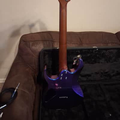 Electric guitar and all new gear. Ibanez GIO GRG121SP Striking Blue Metal Chameleon finish image 9