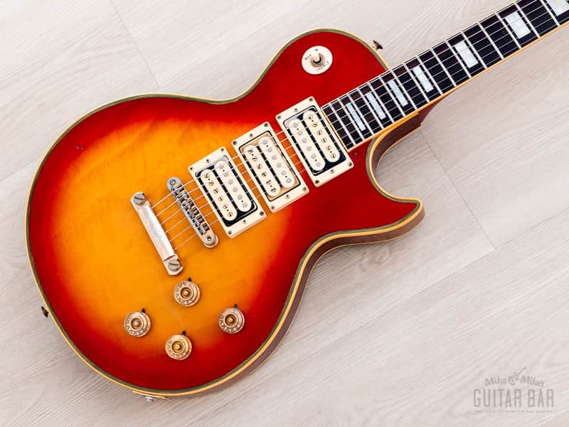 1978 Greco EG800 Custom Triple Pickup Vintage Electric Guitar w/ Maxon PAFs, Japan, Ace Frehley image 1