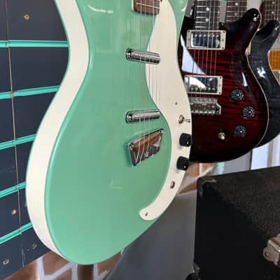 Danelectro Stock 59 Aqua Electric Guitar image 3