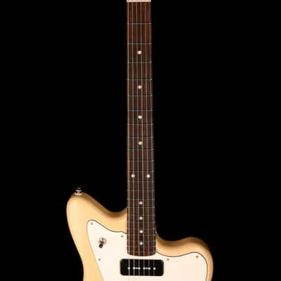 Fano Alt de Facto JM6 P-90 Light Distress Desert Sand with Gig Bag image 7