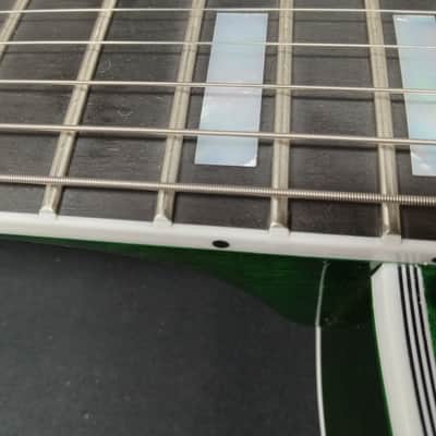 Gibson Les Paul Custom 5A Quilt Top in Transparent Green Gloss Made to Measure 2024 image 21