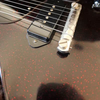 2014 Gibson Custom Shop Limited Edition R8 Les Paul Junior Brunswick Red Sparkle image 5
