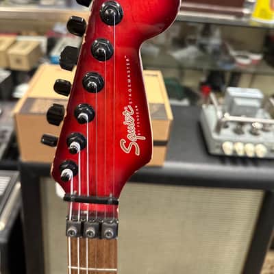 Squier Stagemaster HH - Red - Quilted Top image 6