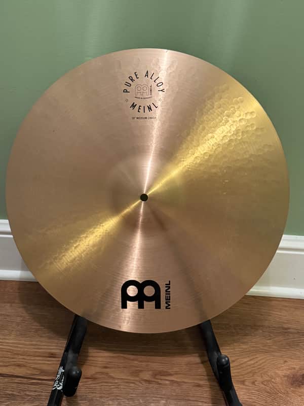 Meinl Pure Alloy 19" Medium Crash Cymbal 1650 Grams image 1