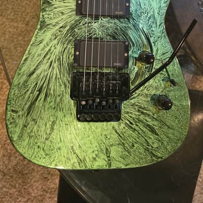 Jackson DKMG Early 2000's - Green Swirl image 1