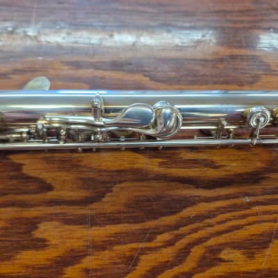Altus A1007 professional flute  - open hole, b-foot, offset G, split E, sterling silver head and body, image 8