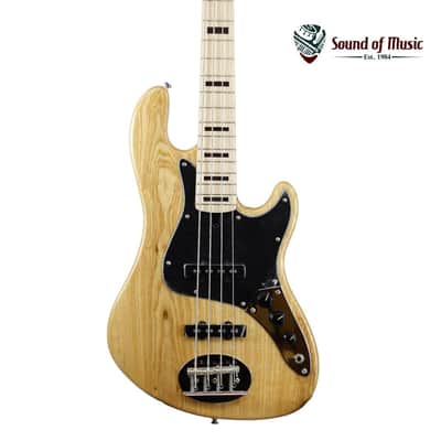 Lakland Skyline Darryl Jones DJ-4 Bass Guitar - Natural with Maple Fingerboard image 1