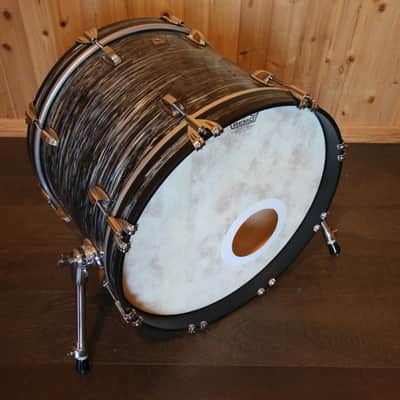 Ludwig Classic Maple Fab Outfit 9x13 / 16x16 / 14x22" Drum Set 1998 - 2015 - Black Oyster Pearl image 4