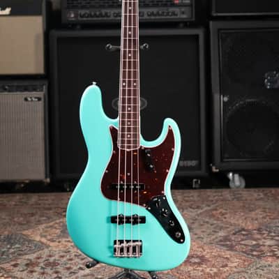 Fender American Vintage II 1966 Jazz Bass - Sea Foam Green with Hardshell Case image 3