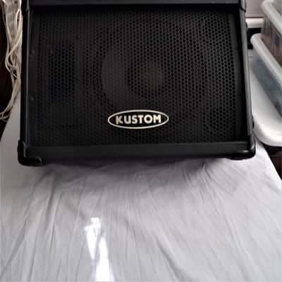 KUSTOM KPC10M/ FLOOR MONITOR- (BLACK) BLACK image 10