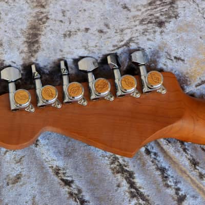 Build to Order GB Liuteria Traditional Strato Evolution Light blue relic image 5
