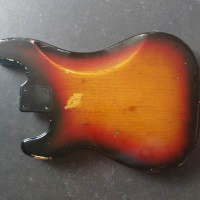 Fender Precision Bass body 1975/1976 - Sunburst image 5