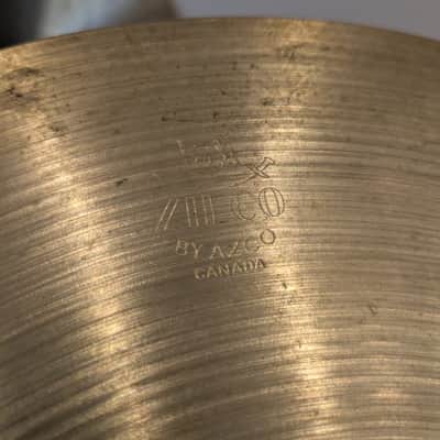 Azco Zilco 14" Hihats 1970s image 8