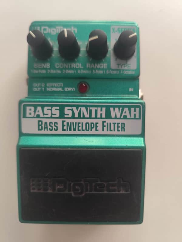 Immagine DigiTech X-Series Bass Synth Wah Envelope Filter 2010s - Green - 1