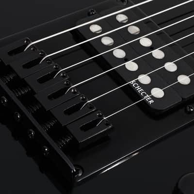Schecter PT Electric Guitar. Gloss Black (BLK) image 4
