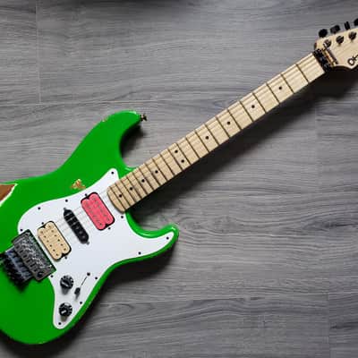 Charvel Masterbuilt Steve Vai Green Meanie | Reverb