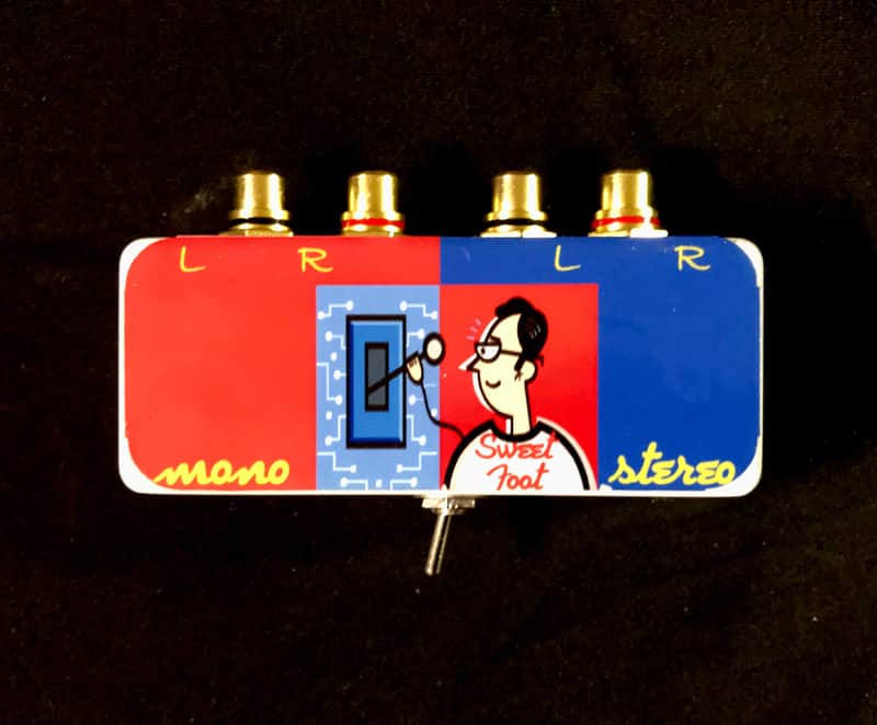 Stereo to Mono RCA Switch - HANDMADE IN THE USA by sweetfootpedals image 1
