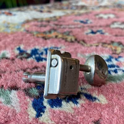 1964 1965 1966 Fender Kluson Deluxe double line nickel tuner D-169400 Patent No image 2