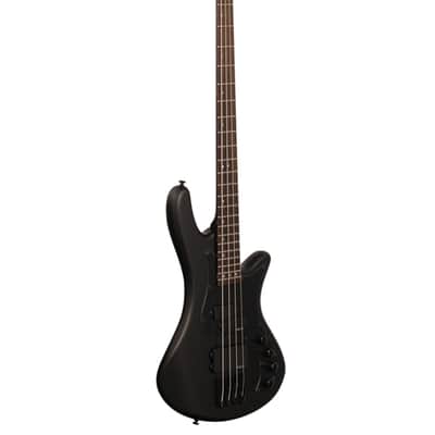 Schecter Stiletto Stealth 4 Electric Bass Satin Black image 8