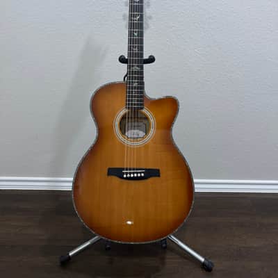 PRS SE A50E Angelus with Fishman GT1 Pickup Tobacco Sunburst image 1