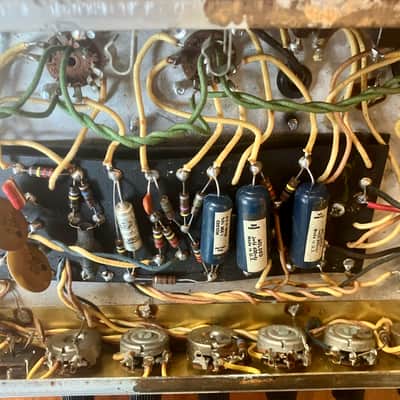 Fender Vibrolux Reverb 1967 AA864 Black Line Drip Edge image 21