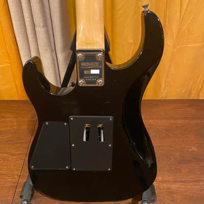 1990s Washburn MG-340 Mercury II Series Super Strat w/Floyd Rose Tremolo ~ Grover Jackson Designed ~ Black image 7