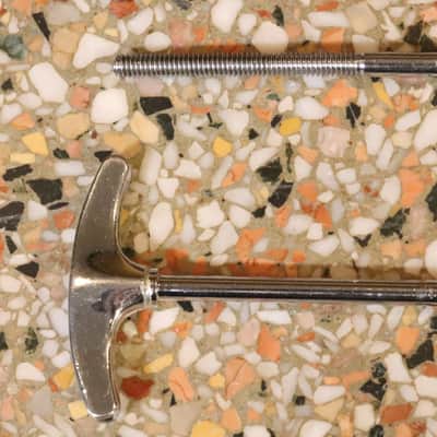 Ludwig 6-1/8" Chrome T Rods 4pk Vintage 1960's -70's image 5