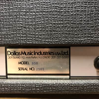 Sound City B50 50 Plus 1970s Black / Silver image 5