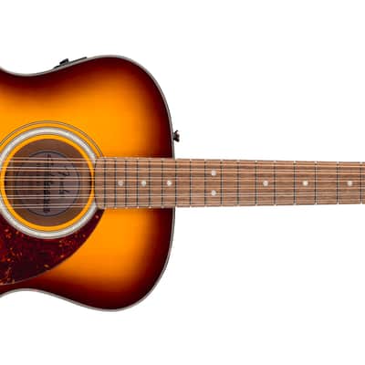 FENDER - California Deluxe Villager E Walnut Fingerboard Honey Sunburst - 0974710542 image 1