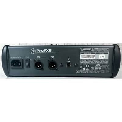 Mackie Pro fx8 Professional Mic/Line Mixer With FX, Second-Hand image 2