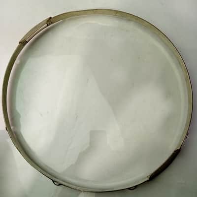 Slingerland 15" Nickel Radio King Resonant Snare Drum Rim/Hoop Riveted Gates 40s image 6