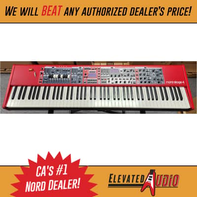 Nord Stage 4-88 Key Hammer Action, B-Stock, MINT Condition, w/ All Original Packaging image 2
