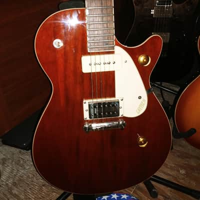 Gretsch G2215-P90 Streamliner Junior Jet Club 2020 Single Barrel Natural Finish image 9
