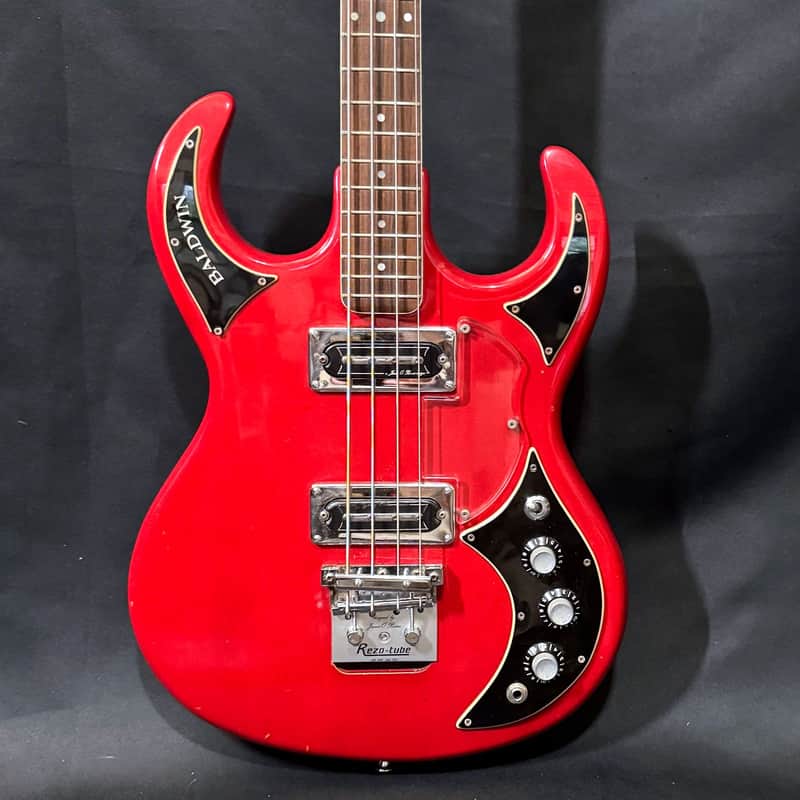 Baldwin Burns Baby Bison Bass Guitar - All Original - Clean Poly Finish - Rare Palm Mute Included - Original OHSC included - 1966 image 1