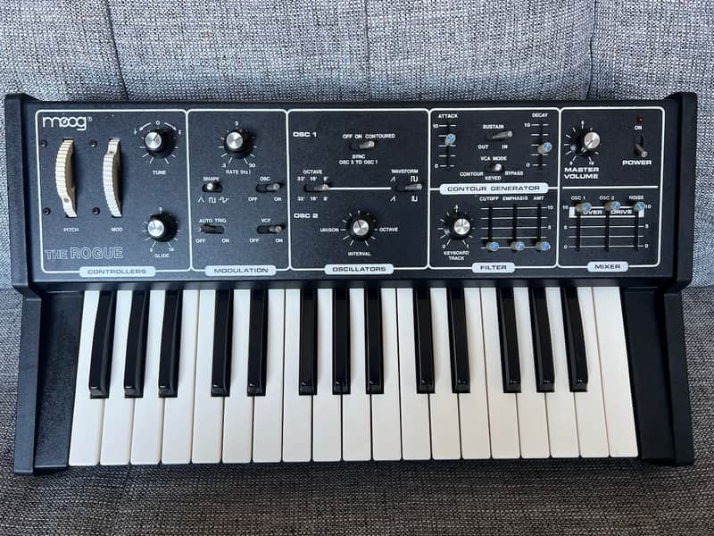 Moog Rogue 1981 - Black Bild 1