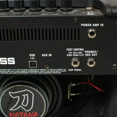 BOSS - Katana 50 MkII 2 Channel 1x12 50w Digital Modeling Guitar Combo Amplifier - USED image 8