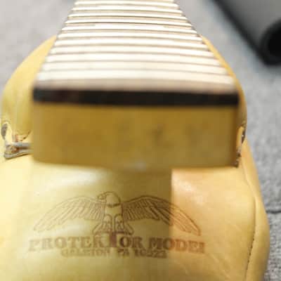 Nameless Jazz Bass Neck Reverse headstock/ Left Handed Block Inlays image 13