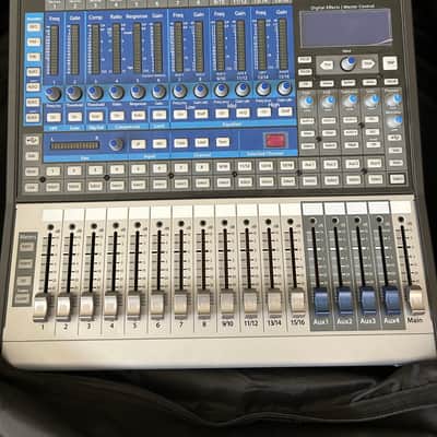 PreSonus StudioLive 16.0.2 USB 16-Channel Digital Mixer 2017 - Present - Blue/Silver image 2
