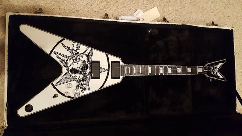 Dean Eric Peterson Old Skull V in Limited Classic White  Classic White image 1