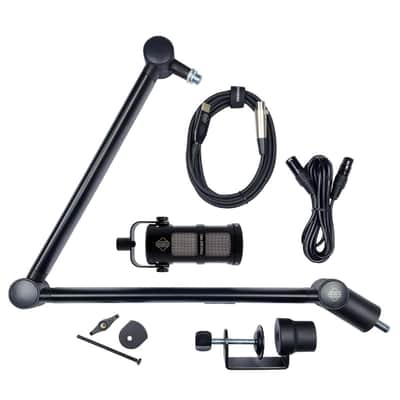 Sontronics Voicecasting Pack - Podcast/Streaming/Broadcast Microphone Set, Black image 1