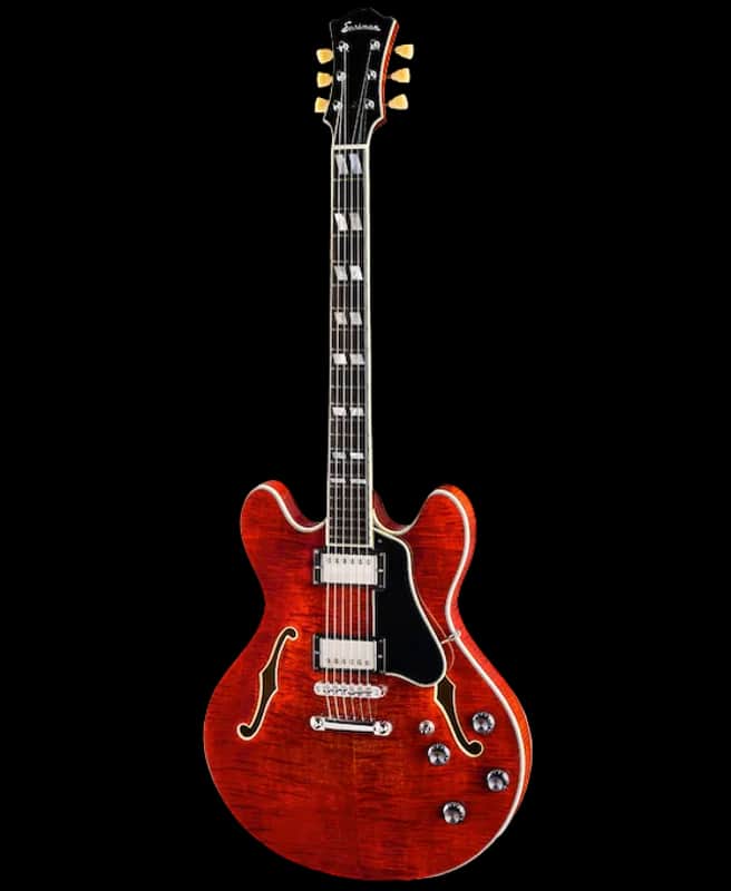 Eastman T486 Semi Hollow Body Classic Finish Electric Guitar image 1