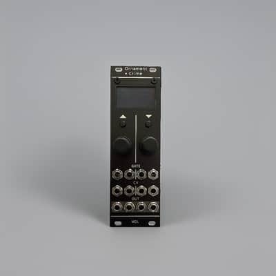 MDL Music - Micro Ornament+Crime 2025 - Black Aluminium image 1