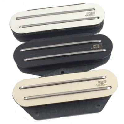 Joe Barden Engineering (JBE Pickups) Modern Telecaster Pickup Set Ivory image 3