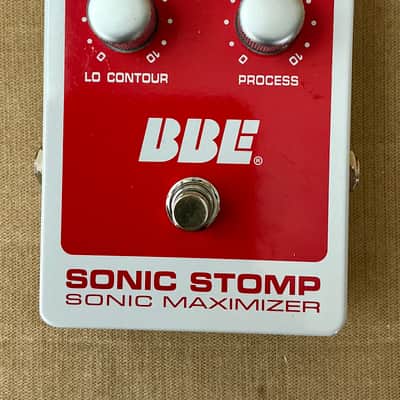 BBE Sonic Stomp Sonic Maximizer 2010s - Red and White image 2