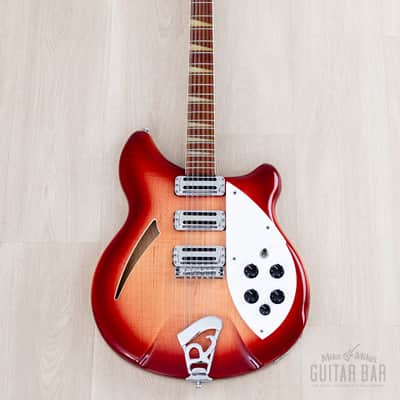 2000 Rickenbacker 360/12CW Carl Wilson Signature 12-String Fireglo, 370/12 Conversion, Near-Mint w/ Case, COA, Tags image 2